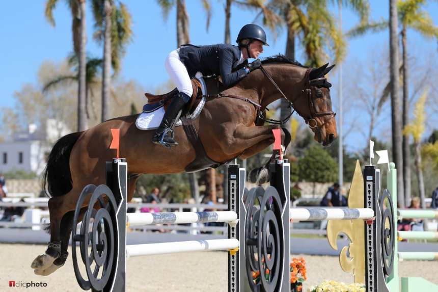 Jaffar de Bourguignon mejor caballo en la final de 7 años en Oliva Nova