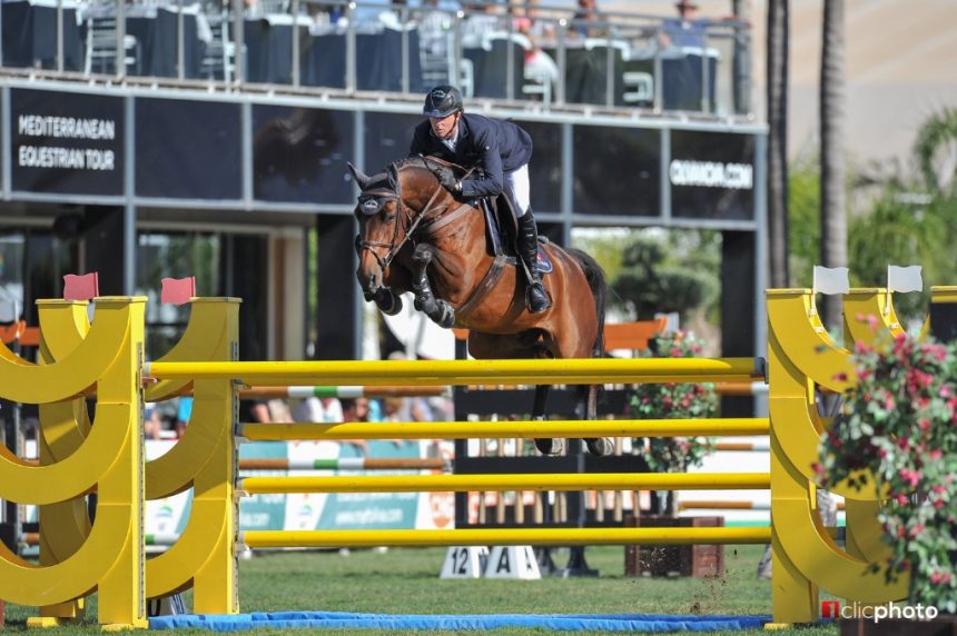 Ben  Maher best in the CSI2* Grand Prix presented by Oliva Nova Beach & Golf Resort