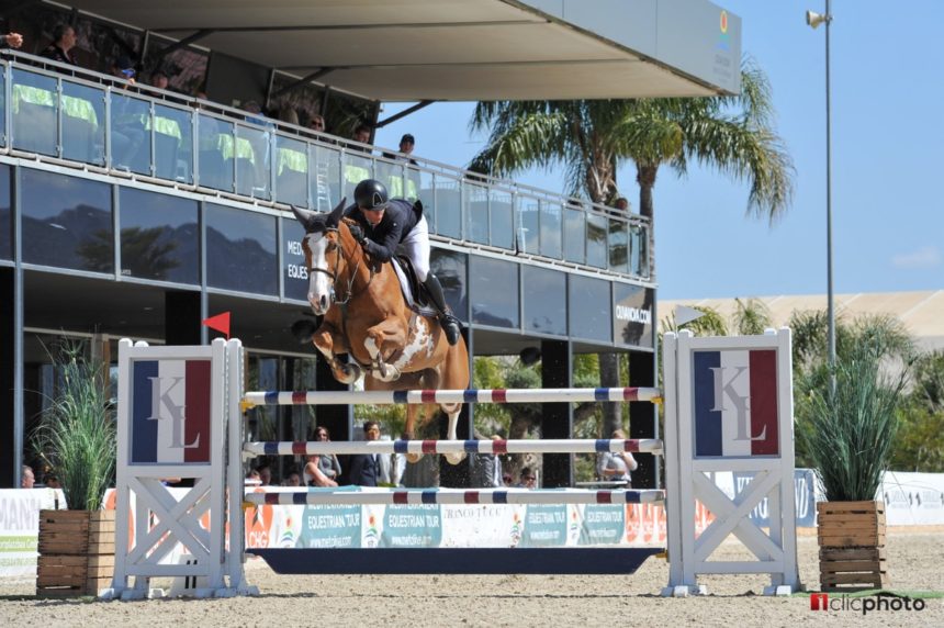 ec0df99d-15af-4717-8642-145572aebcf7 It’s a double for Dennis van den Brink in the Spring MET III Young Horse Finals presented by Kingsland