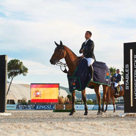 NDP AUTUMN MET II 2020 Sergio Álvarez Moya y Mariano Martínez Bastida brillantes durante el Mediterranean Equestrian Tour