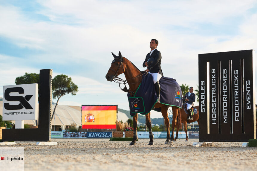 NDP AUTUMN MET II 2020 Sergio Álvarez Moya y Mariano Martínez Bastida brillantes durante el Mediterranean Equestrian Tour
