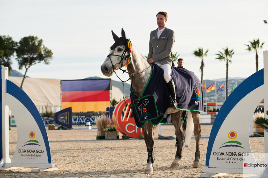 Christian Kukuk and Checker 47 top the CSI3* 1.50m Grand Prix presented by Oliva Nova Beach & Golf Resort at the Spring MET 2021