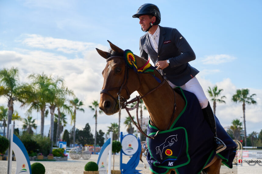 4bd50578-9702-4b9a-954d-ec276bff31e5 Epaillard’s winning streak continues in the CSI2* 1.45m Grand Prix presented by Oliva Nova Beach & Golf Resort