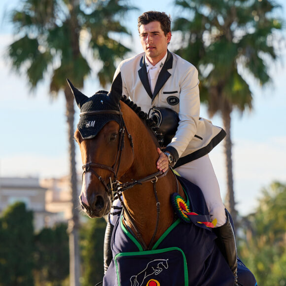 Gold tour 1m50 - Grand Prix, prize giving, Nicola Philippaerts, BEL, GIJS Gold tour 1m50 - Grand Prix, prize giving, Nicola Philippaerts, BEL, GIJS