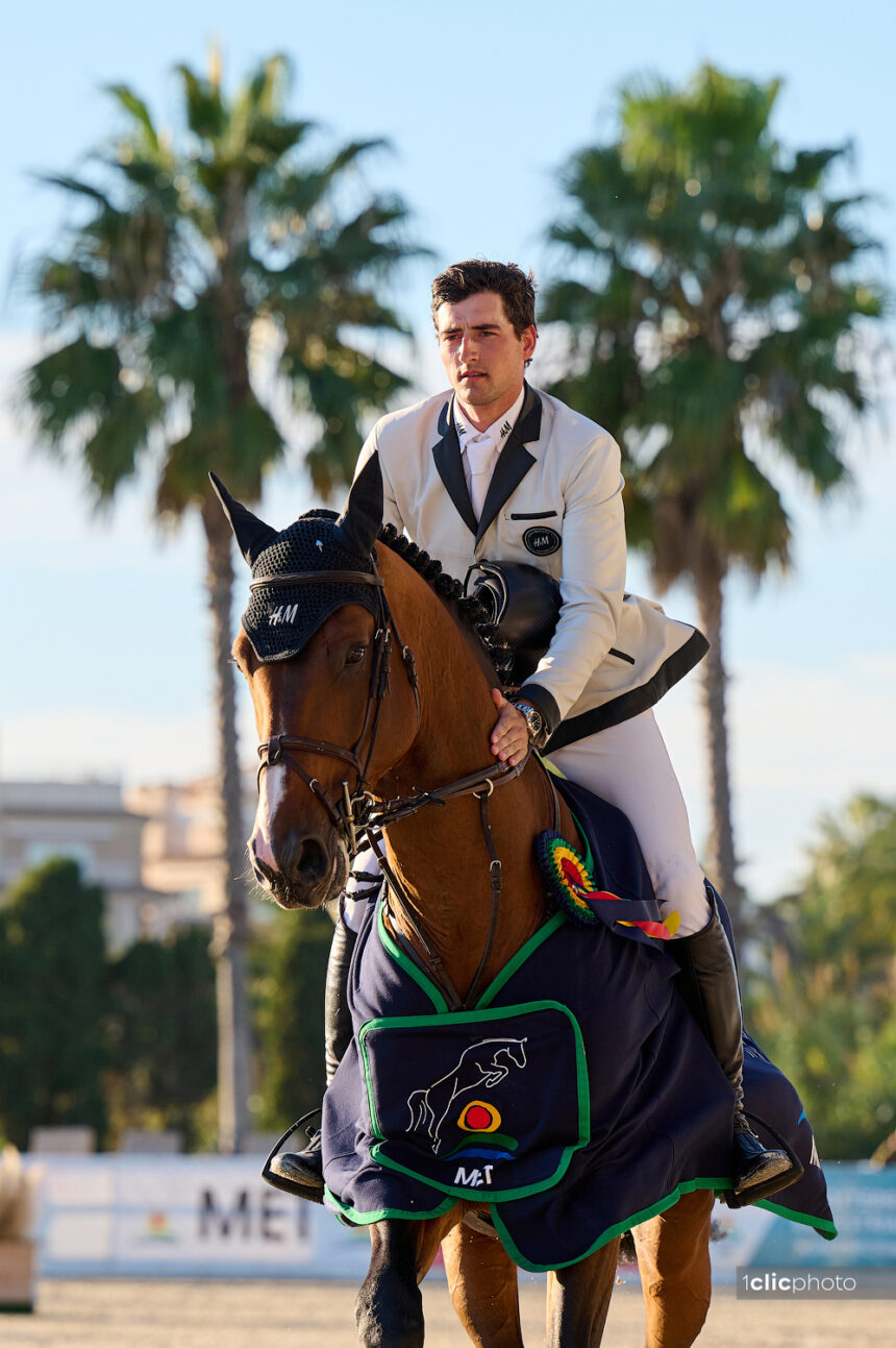 Gold tour 1m50 - Grand Prix, prize giving, Nicola Philippaerts, BEL, GIJS Gold tour 1m50 - Grand Prix, prize giving, Nicola Philippaerts, BEL, GIJS