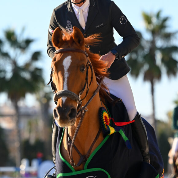 Gold tour 1m45 - Grand Prix, prize giving, Julien Epaillard, FRA, SOLERO MS Gold tour 1m45 - Grand Prix, prize giving, Julien Epaillard, FRA, SOLERO MS
