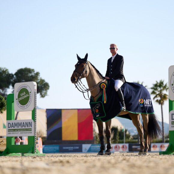 21fdc151-c675-a986-2a1d-b3f37e2f0de5 Jérôme Guery and Grupo Prom Diego on top in the CSI2* Grand Prix presented by Dammann Reitplatz- u. Sportplatzbau GmbH at Spring MET II 2022
