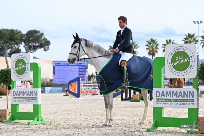 d3a7be08-4b64-e3f3-11f7-8715aefecd9b Victor Bettendorf best in the CSI2* Grand Prix presented by Trofeo Dammann Reitplatz- u. Sportplatzbau GmbH at Spring MET III 2022
