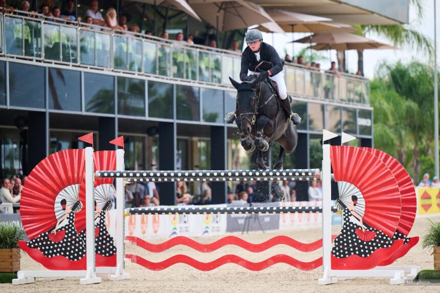 9e333c5f-2c12-6dd7-b7ea-ed3142b84e4f Jason Foley and Rockwell RC race to the win in the CSI2* 1.45m Grand Prix presented by Rent A Car Dénia at the Autumn MET II 2022