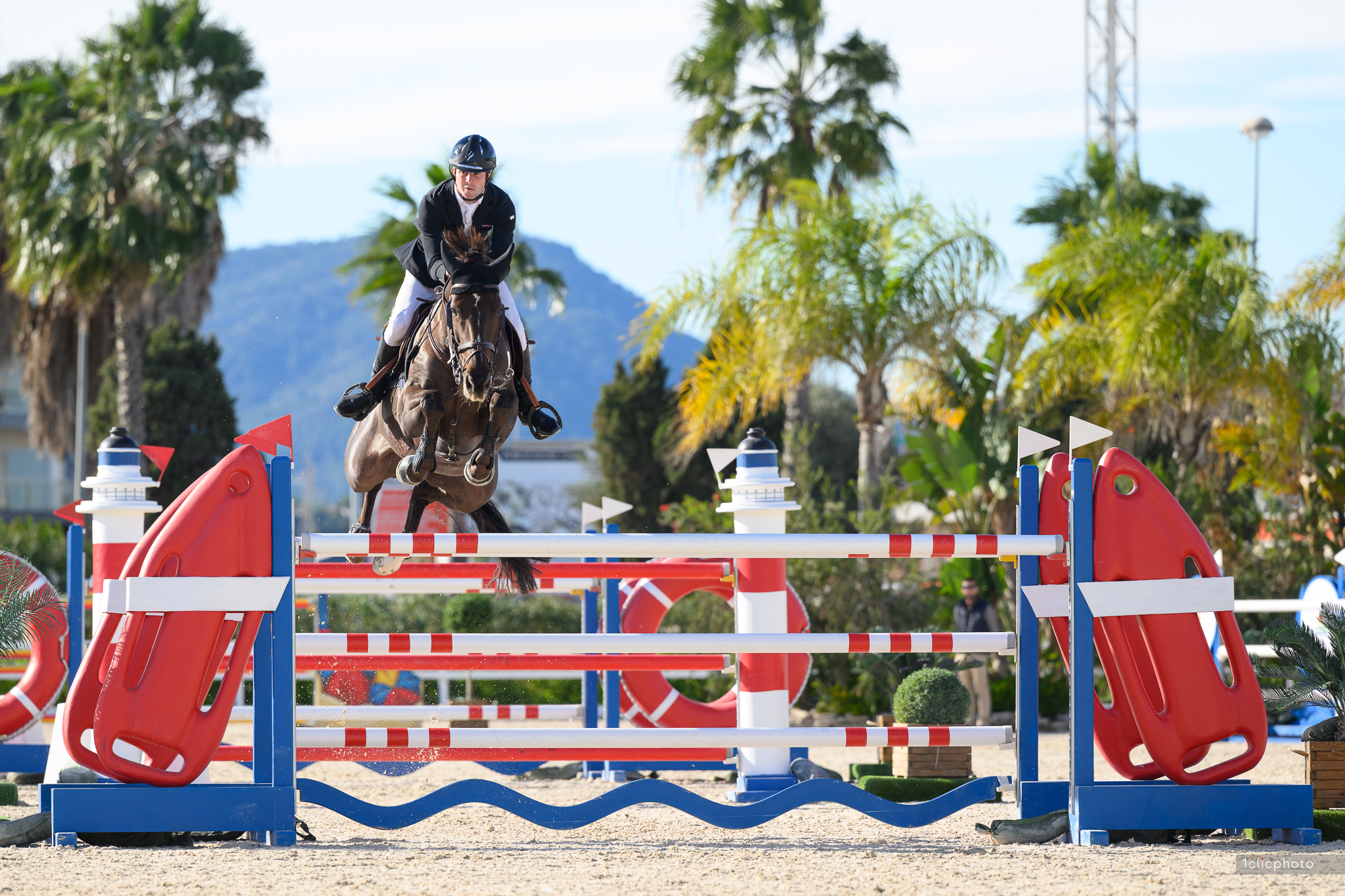 Constant Van Paescchen and Diaz du Thot open the 2023-season with a win in the CSI2* Grand Prix presented by Dammann Reitplatz- u. Sportplatzbau GmbH in Oliva Nova