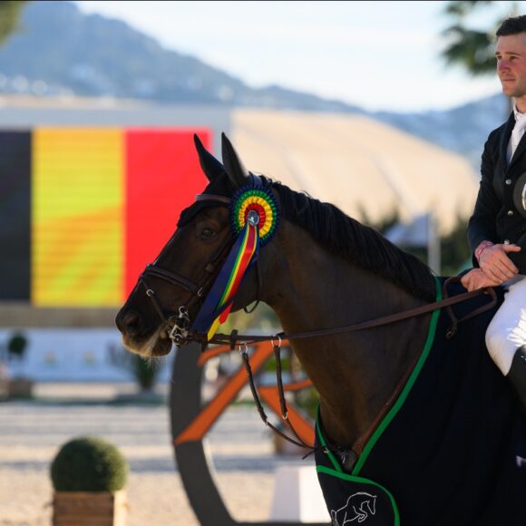 Constant Van Paescchen and Diaz du Thot open the 2023-season with a win in the CSI2* Grand Prix presented by Dammann Reitplatz- u. Sportplatzbau GmbH  in Oliva Nova