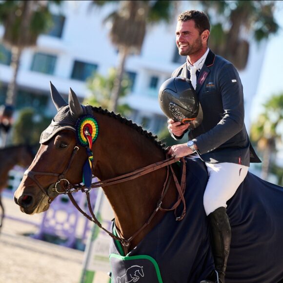 Derin Demirsoy and O-Kannarock top the CSI2 Grand Prix 1 Derin Demirsoy and O-Kannarock top the CSI2* Grand Prix
presented by Dammann Reitplatz- u. Sportplatzbau GmbH
at Autumn MET II 2023