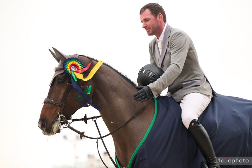 Philipp Weishaupt and Coby conclude Spring MET I 2024 with a win in the CSI3 1.50m CHG Grand Prix 1