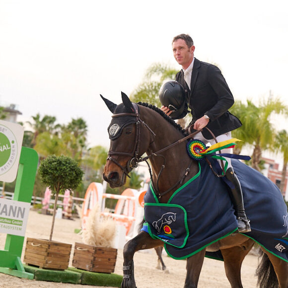 Scott Brash and Hello Mr President kick off Spring MET 2024 with a win in the CSI2* 1.45m Grand Prix presented byDammann Reitplatz- u. Sportplatzbau GmbH 