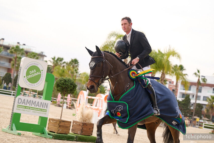 Scott Brash and Hello Mr President kick off Spring MET 2024 with a win in the CSI2* 1.45m Grand Prix presented byDammann Reitplatz- u. Sportplatzbau GmbH 