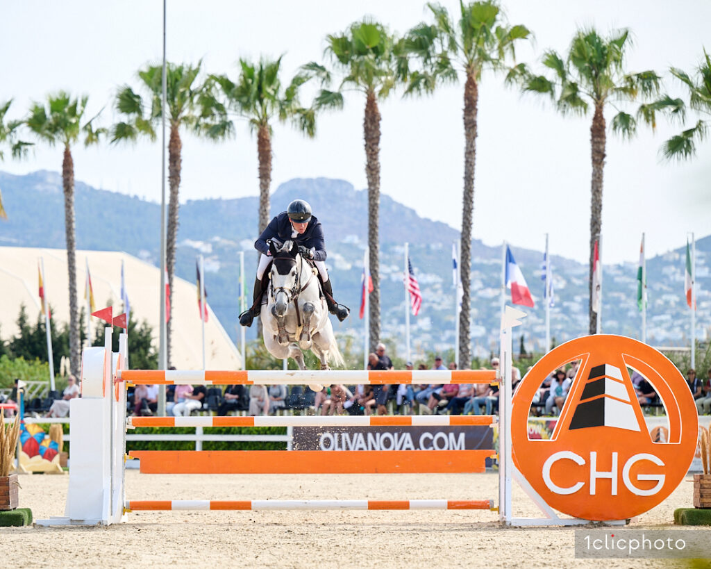 Ruben Romp and Picasso Vd Zwartbleshoeve best in the CSI3* 1.50m Trofeo Oliva Nova Beach & Golf Resort Grand Prix at Spring MET III 2024