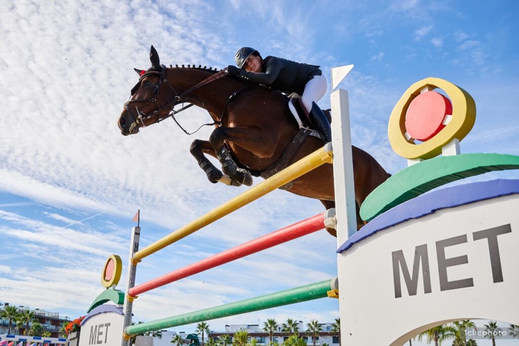 Stephi de Boer and Querida best in the CSI3* CHG Grand Prix at Autumn MET 2024