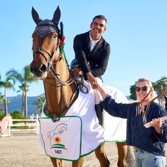 Mariano Martinez Bastida and Jup unbeatable in the CSI3 Mariano Martinez Bastida and Jup unbeatable in theCSI3* 1.50m CHG Grand Prix at Autumn MET 2024