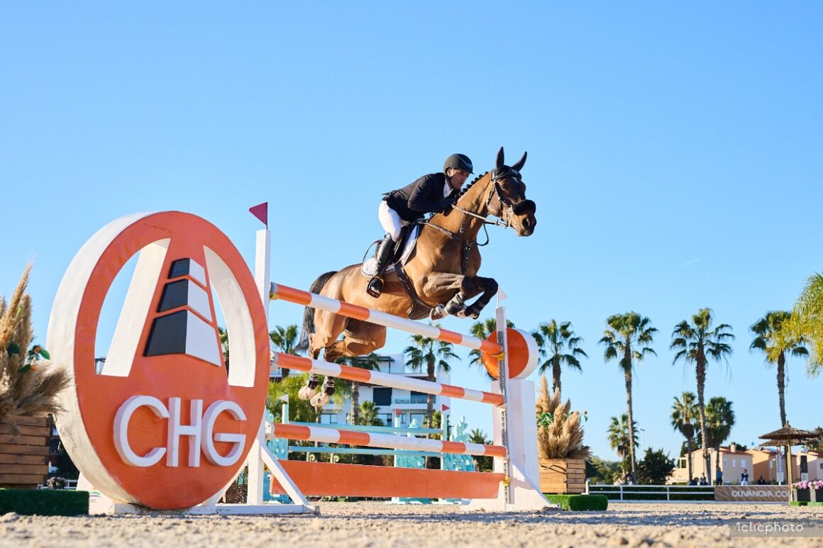 Ismael Garcia Roque and Byblos d'Elle close off the 2024 MET-season Ismael Garcia Roque and Byblos d’Elle close off the 2024 MET-season with a win in the CSI3* 1.50m Grand Prix Trofeo CHG