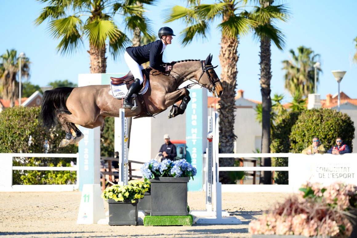 Niels Bruynseels and Credibilis van het Lindenhof Z kick off Spring MET 2025 with a win in the CSI2* CHG Grand Prix