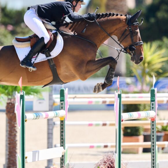 Everything comes together for Janne Friederike Meyer-Zimmermann 1 Everything comes together for Janne Friederike Meyer-Zimmermann
and Iron Dames Just A Dream in the CSI3* CHG Grand Prix in Oliva Nova