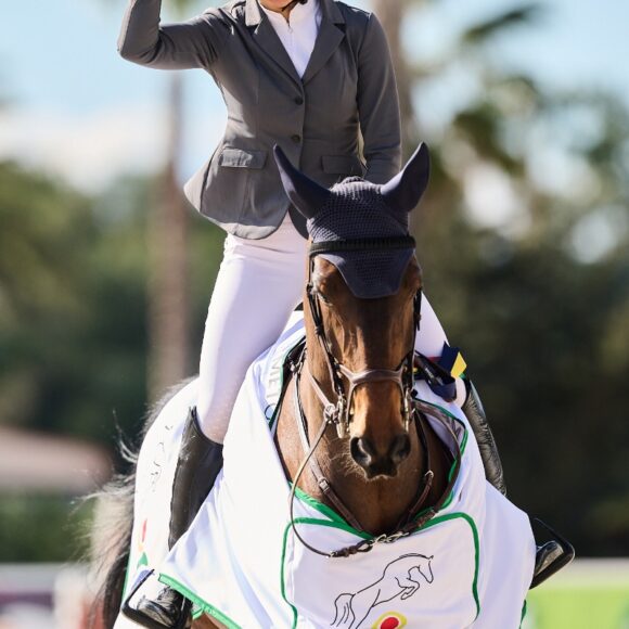 Nicole Holmén and H&M Bahia have the perfect plan in the CSI3 1.50m -1 Nicole Holmén and H&M Bahia have the perfect plan in the CSI3* 1.50m
Oliva Nova Beach & Golf Resort Grand Prix at Spring MET III 2025