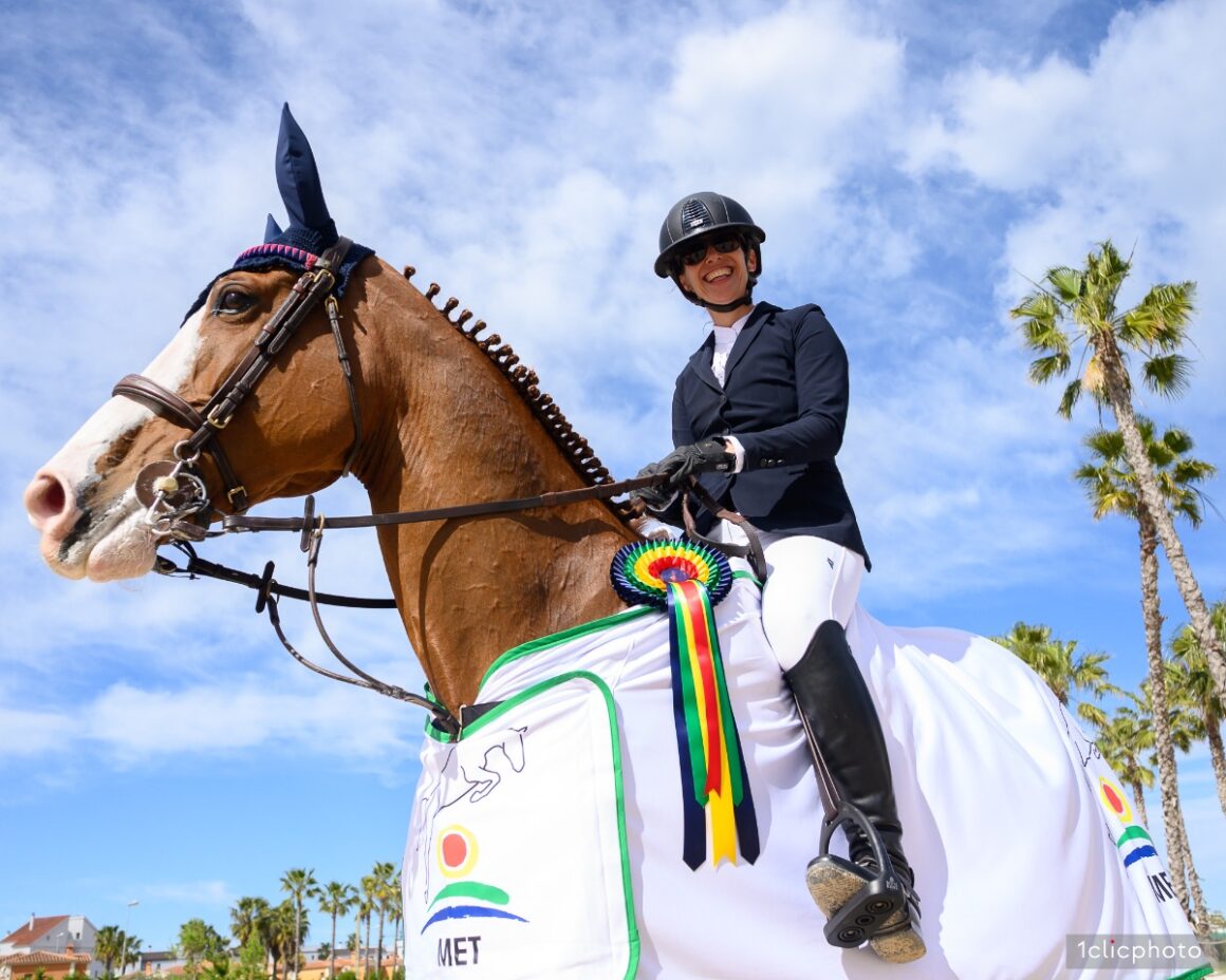 Home win for Teresa Blazquez-Abascal and Nasa de Toxandria in theCSI3* 1.50m CHG Grand Prix at Spring MET IV 2025