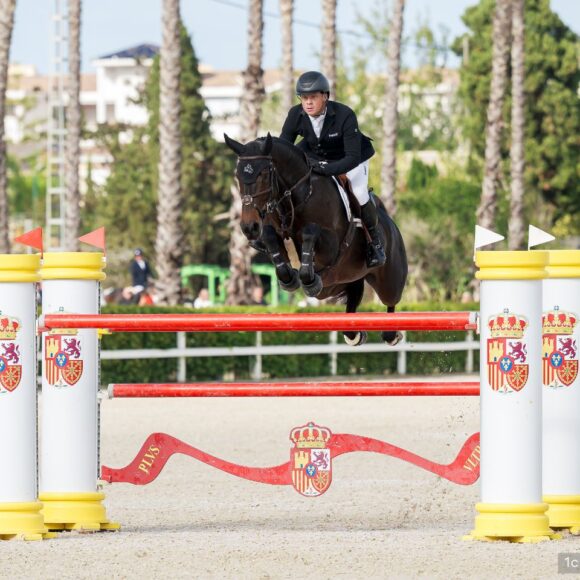 Candy Luck Z is on Willem Greve’s side to win the CSI3 Candy Luck Z is on Willem Greve’s side to win the CSI3