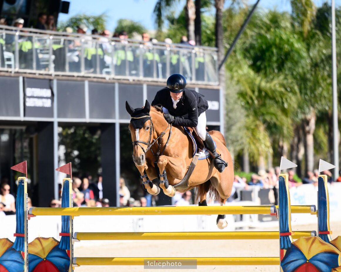 Dennis van den Brink and La Rouge JT dominate the CSI2 1.45m Grand Prix presented by Dammann Reitplatz- u. Sportplatzbau GmbH Dennis van den Brink and La Rouge JT dominate the CSI2 1.45m Grand Prix presented by Dammann Reitplatz- u. Sportplatzbau GmbH
